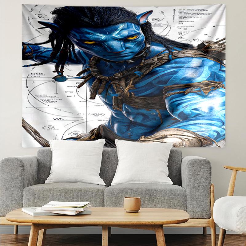 1PC Ava-tar Adventure Tapestry Accessories Playroom Tapestry, for Bedroom,Livingroom, Dormitory Room Wall Decor Fan Birthday Gifts