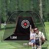 FLITURE Golfová síť na trénink 3m x 2m x golfová cvičná síť, golfové cvičné potřeby pro trénink, skládací domácí cvičný terč v ceně