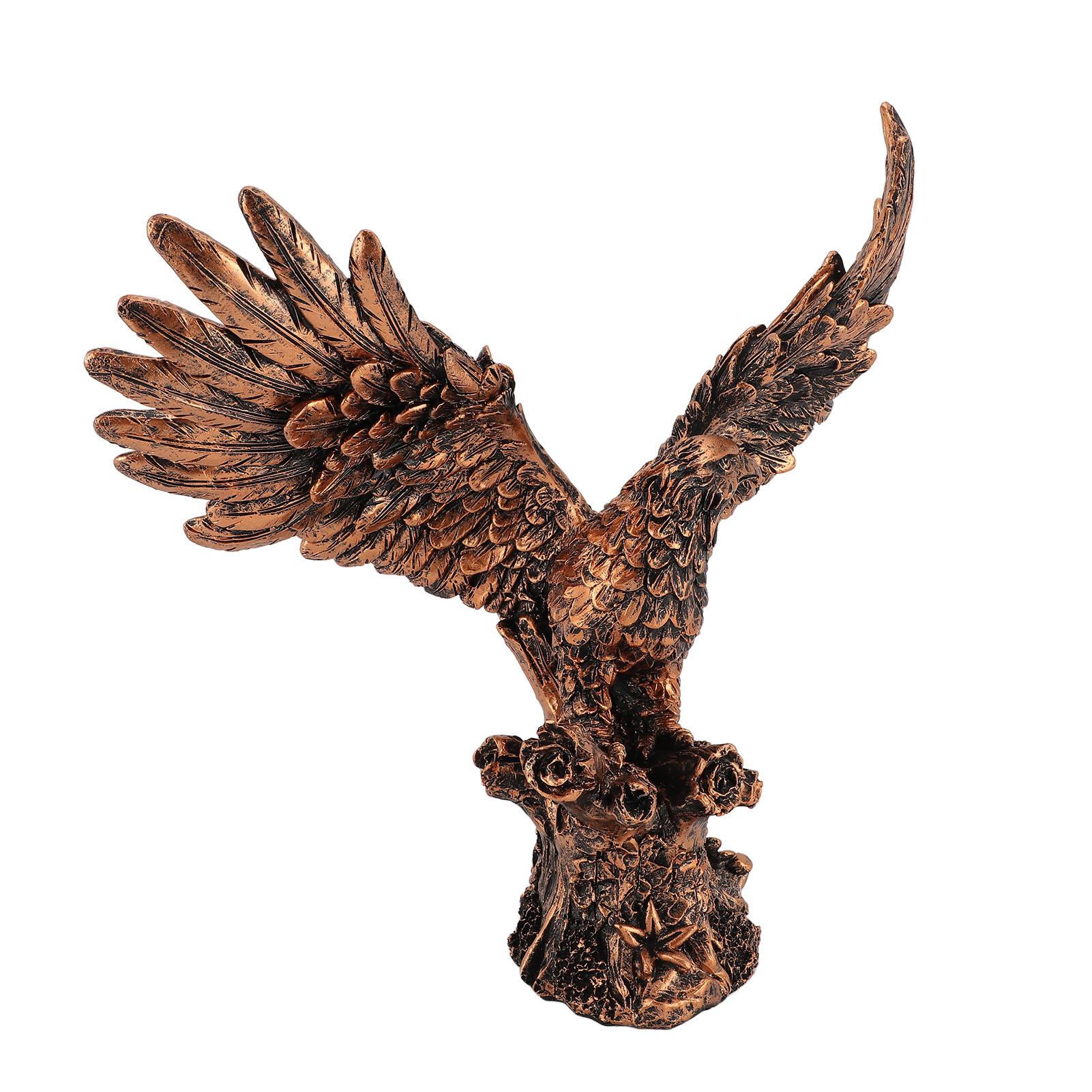 

Фигурка орла из смолы, ручная резьба, статуэтка орла, скульптура, настольный декор для дома, магазина, офиса J835