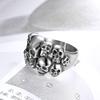 Hip Hop Skull Ring Men's Halloween Retro Skull Ring