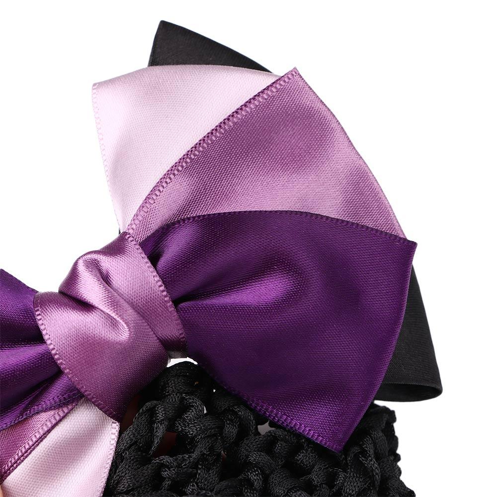 Nurses Bowknot Bowknot Ribbon Satin Hair Accessories Bun Net Snood Bun Maker Occupation Headdresses