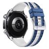 Bracelet en Silicone Bicolore 22mm Pour Garmin Venu 4 45mm/Forerunner 570 47mm, Bracelet de Remplacement Respirant Doux Imperméable