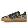 Liberty London x adidas Gazelle Bold Kwiatowy Haft Damskie Sneakersy Czarne Core-Black Kolor Dostawcy JI2572