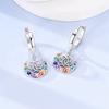 925 Sterling Silver Pendant Earrings for Women Wedding Jewelry Gift Sweet Cherry Butterfly Dragonfly Pony Drop Earrings Eardrop