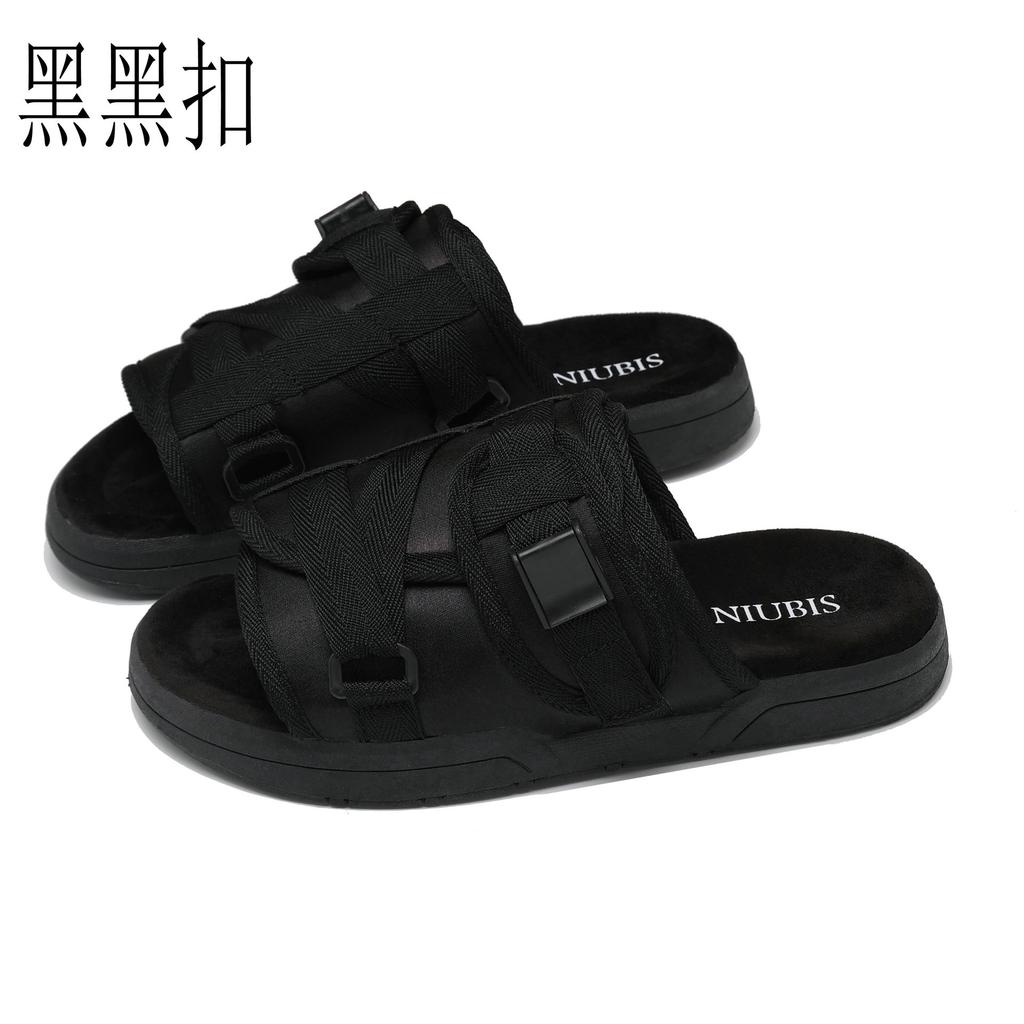Fashion New Style Men's Casual Canvas Slippers Summer Outdoor Couples Beach Flip Flops Men Shoes