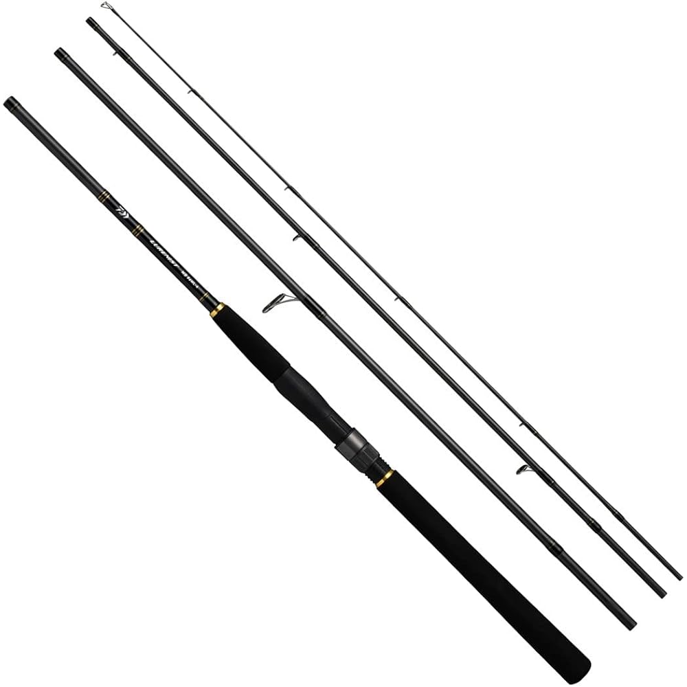 Daiwa Lure Artist Mobile Fishing Rod 96M-4 Black Lightweight Portable Design