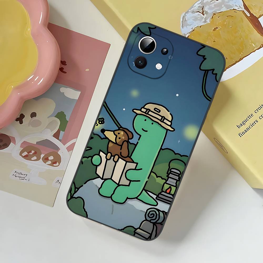 

Anime J-JOGUMANS Cartoon Slim Black Shockproof Phone Case Snug Fit For Xiaomi 12,11,12S Ultra Redmi Note 11,10T,9,9A,8Pro,8T,5G RedmiNote114G 11S