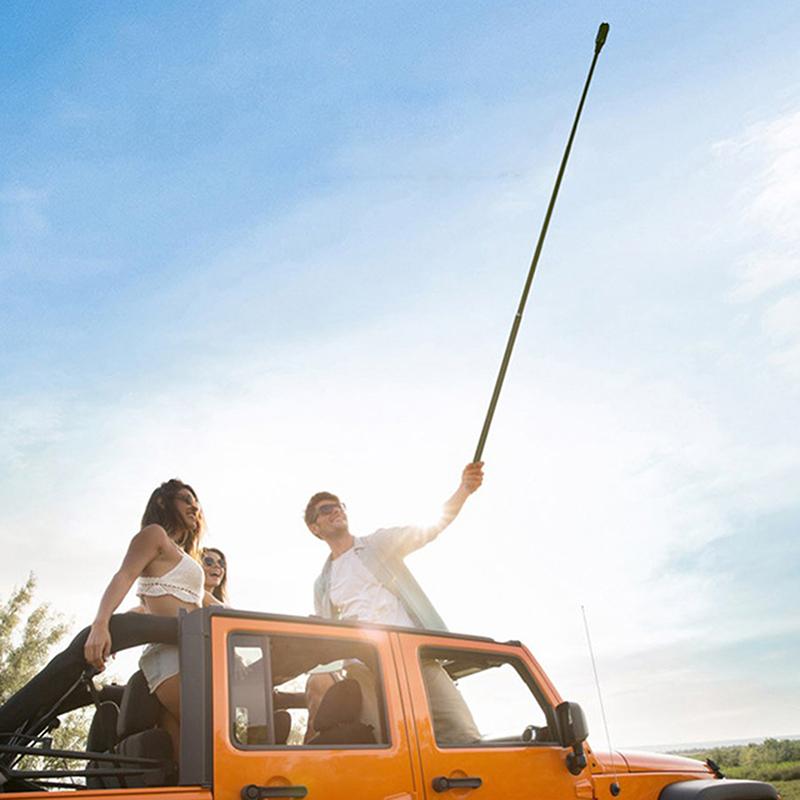 Palo Selfie Extensible Invisible de Fibra de Carbono 3M Edición Extendida para Cámara Panorámica Insta360 Cámara de Acción