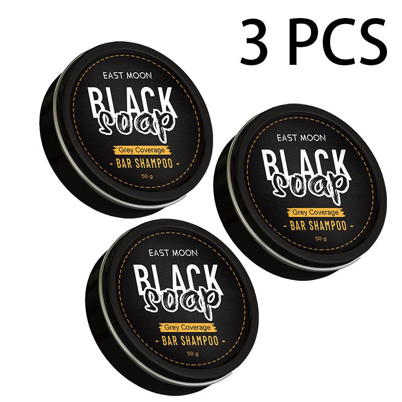 

Шампунь против седины Reverse Grey Hair - увлажняющий, интенсивно освежающий кожу головы, закрашивающий седину, затемняющий, натуральный твердый цвет