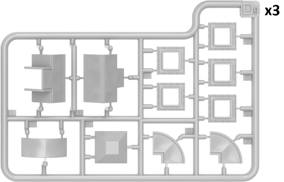 MiniArt Ventilation Duct Set Plastic Model Kit MA35650 1/35