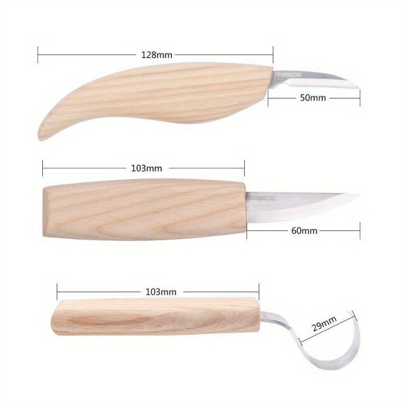 Woodworking Wood Carving Kit Set Hand Carving Chisel Knife Sharp-edged DIY Wood Gouge Chisel Carpenter Tools