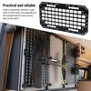 Truck Bed Molle Panel 10.51x19.25x0.08in Aluminium Side Truck Bed Molle Panel Rack System for Sedans SUVs Pickups Trucks RVs Tra