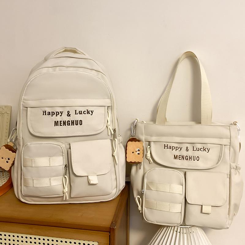 Girls  Junior High School Students  Elementary School Students  Two Piece Backpacks  High School Students  Backpacks