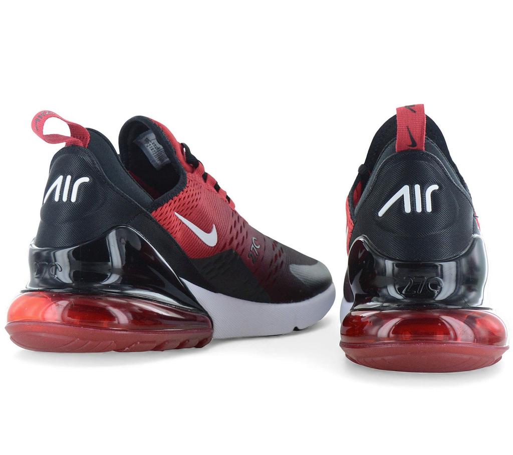 Nike Air Max 270 - Herren Sneakers Schuhe Schwarz-Rot AH8050-602 ORIGINAL