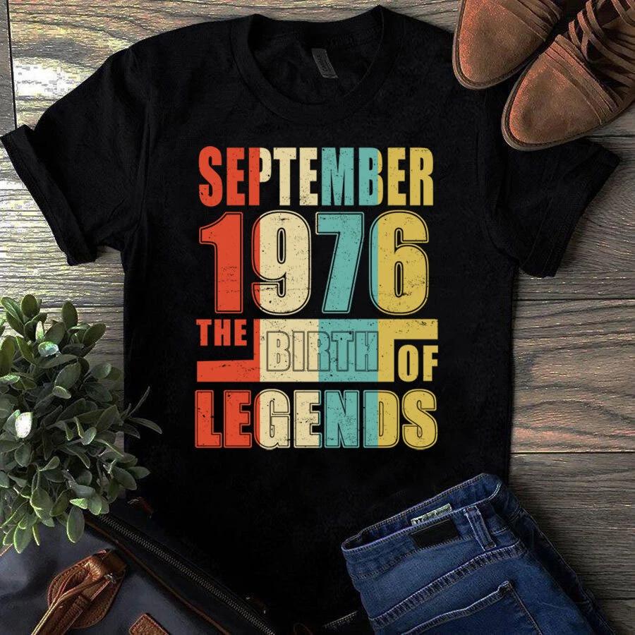 Men s and Women s T-shirts September 1976 The Birth XXXL