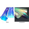Transparent PVC Holographic Fabric Multicolor Vinyl Film DIY Bag Crafts