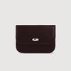 [2ND] HALFMOON OVAL WALLET (MAHOGANY)