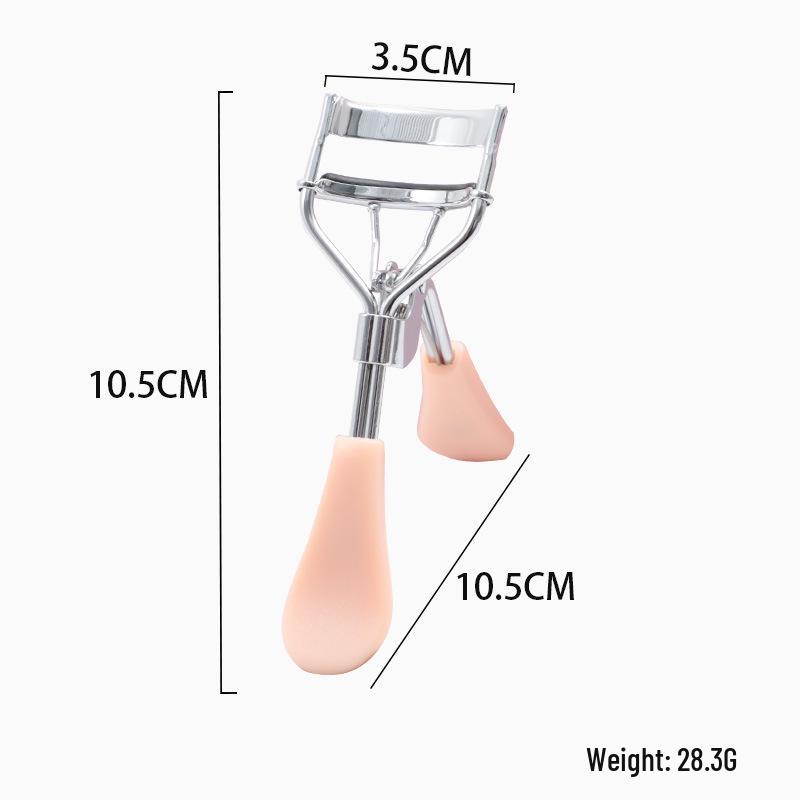 Duckbill Handle Wide-Angle Eyelash Curler - Portable Color Curling Tool