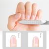 Stainless Steel Double Sided Nail File Thickened Heavy Duty Manicure Pedicure Care Tool for Nail Tech Home Salon Use