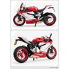 1/9 Ducati 1199 Panigale R Alloy Die Cast Motorcycle Model Toy Vehicle Collection Sound and Light Off Road Autocycle Toys Car