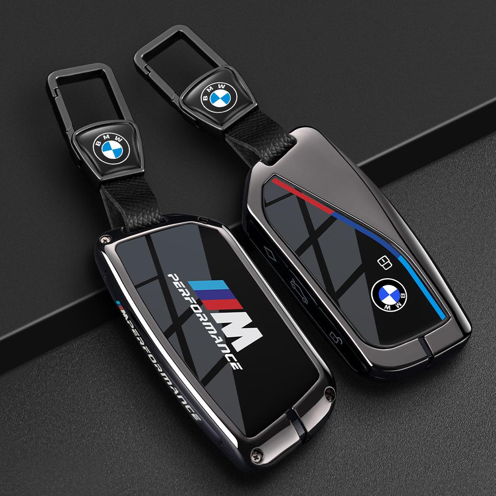 Car Key Case Cover Protector Shell For BMW I7 X7 G07 LCI iX I20 X1 U11 7 Series G70 G09 XM U06 G81 M3 2023 Keyless Accessories