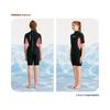 Kids 2.5mm Neoprene Wetsuit Short Sleeve Full Suit Snorkeling Surfing Cold Water Swimming