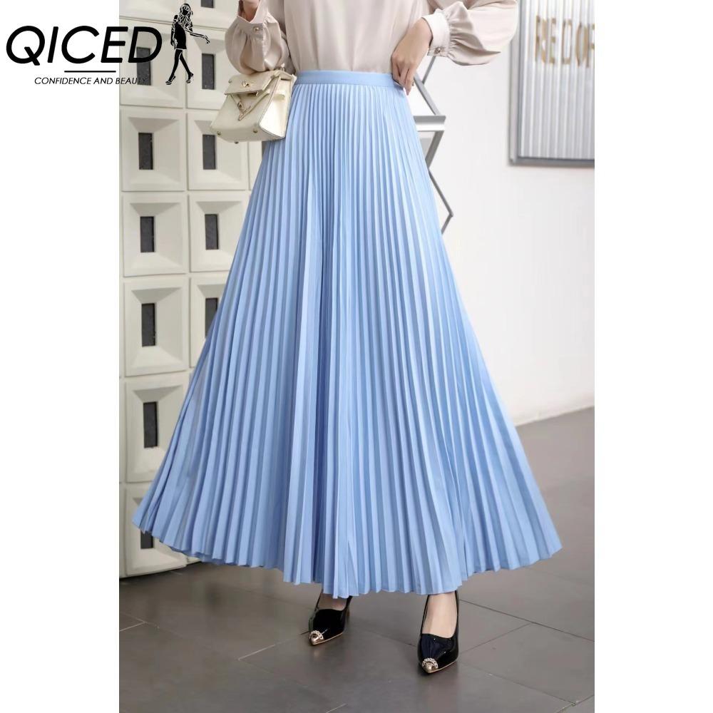 

QICED Жіноча Мода Повсякденна Літня Весняна Спідниця one size