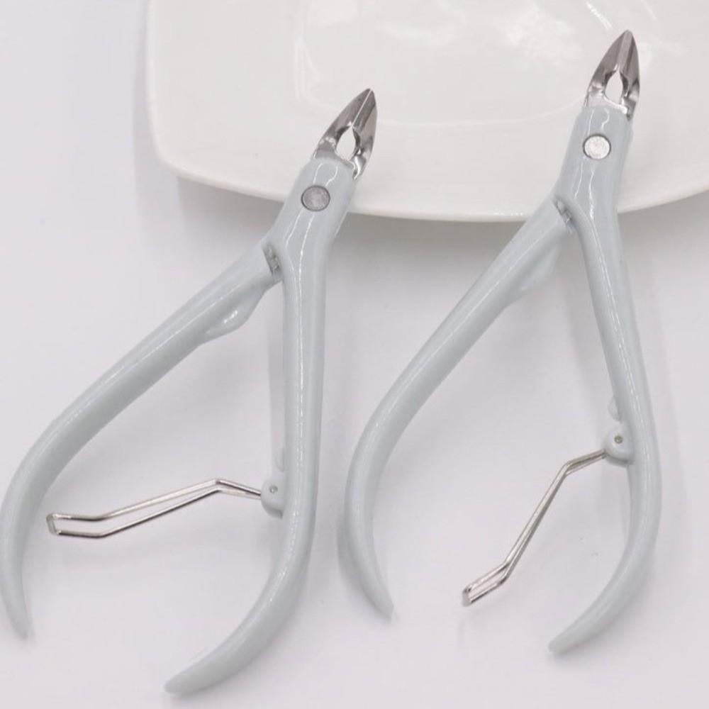 Durable Stainless Steel Cuticle Scissors Dead Skin Remover Edge Cutter Cuticle Nipper Nail Clippers Manicure