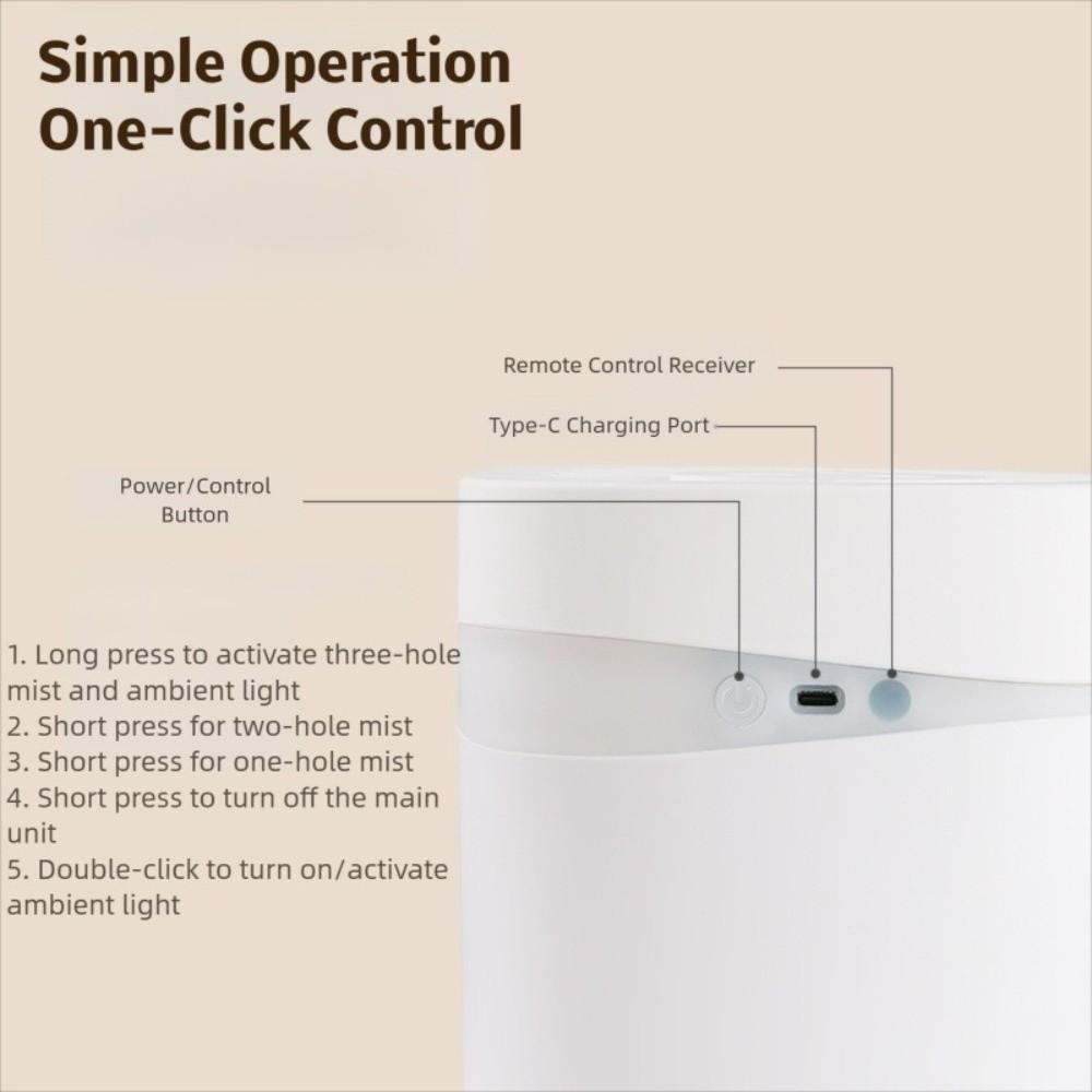 Stolní USB zvlhčovač vzduchu Čisticí sprej Hydratační zvlhčovač vzduchu Čistička vzduchu Ložnice