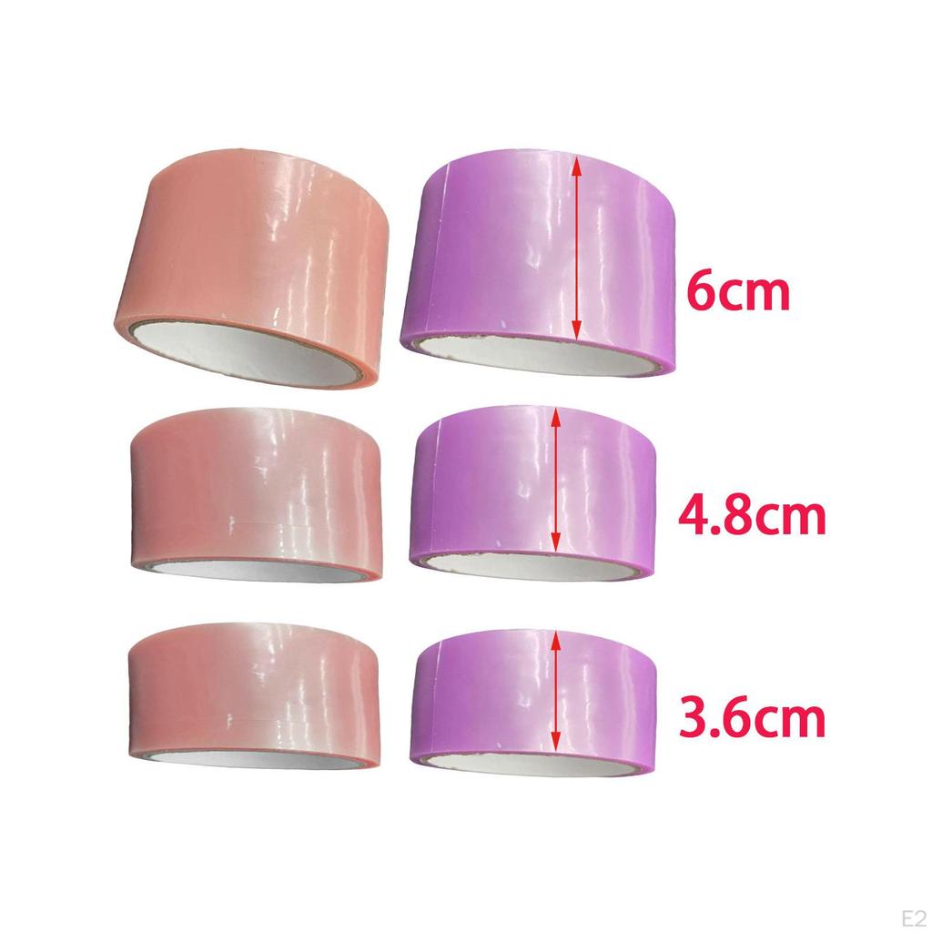 6Pcs Sticky Ball Tapes DIY Making Gift Decorative Sensory Toy Rolling Tape for Kids