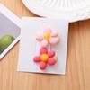 Dopamine Korean Minimalist Milk Coffee Hairpin for Women - Seamless Edge Side Bangs Clip for Frizzy Hair