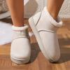 Women Boots 2025 New Fashion Outdoor Shoes Women New Platform Push Size Ankle Boots Women Thickened Fluff Luxury Warm Snow Boots