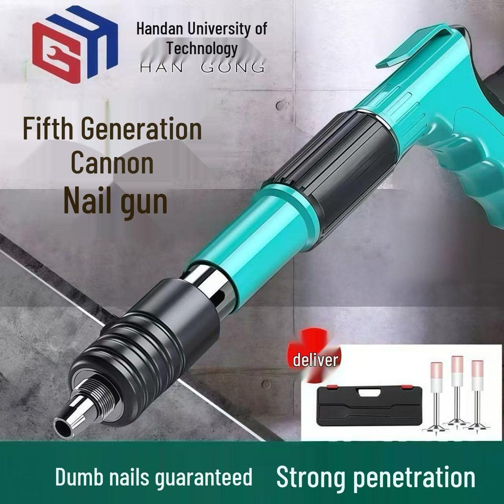 Compact Ceiling Fastener: Lightweight, Adjustable Nailing Tool for Wire and Pipe Clamping