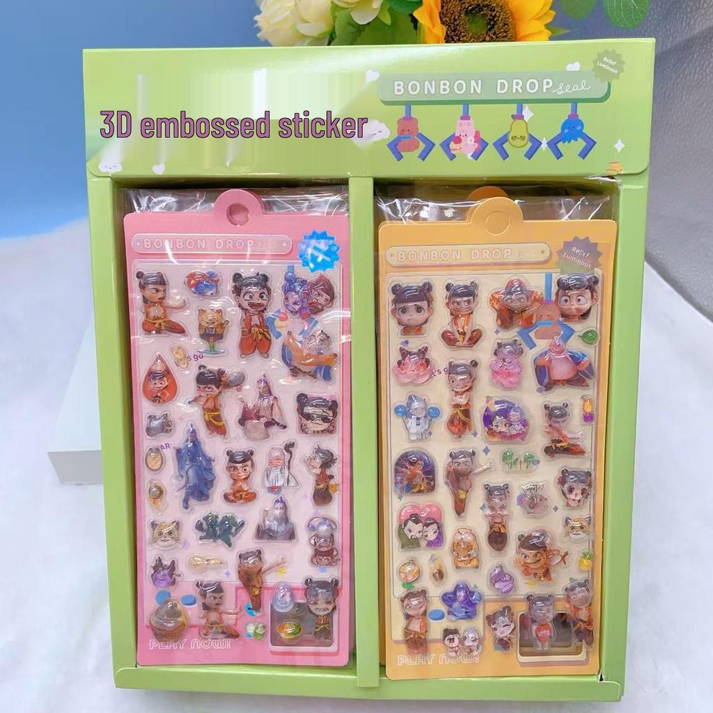 Japanese Cartoon 3D Stickers for Phone, Laptop & Party Decor