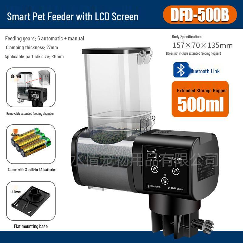 Jebo Smart Aquarium Feeder: Large Capacity Timer for Ornamental Fish