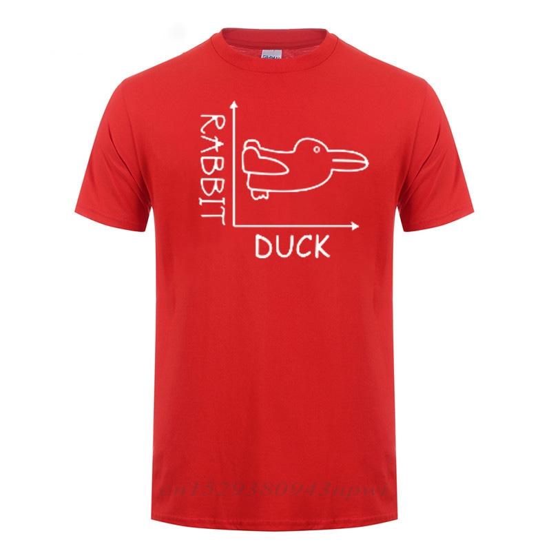 Brain Teaser Duck Rabbit Fun Math T Shirt Fathers Day Present Birthday Gift For Men Him Daddy Father Adult TShirt