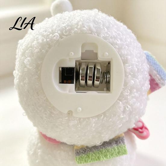 Holiday Party Photo Props Lighted Snowman Christmas Ornament with Knitted Hat, LED Warm Light Soft Fabric Figurine Hanging Pendant for Tree,