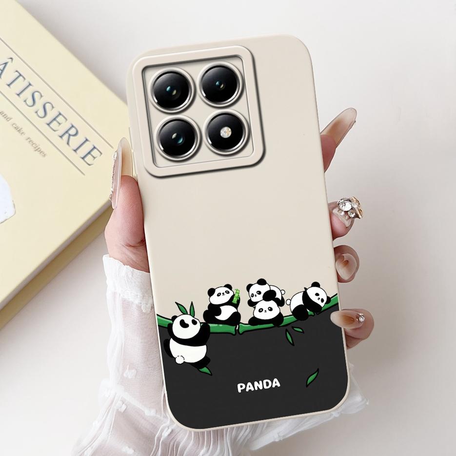 For Xiaomi 14T Pro Case Cute Dog Cartoon Cover Soft TPU Full Cameras Protection Shell For Xiaomi Mi 14T Pro Mi14T 5G Phone Cases