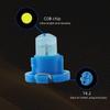 Grandview 10pcs T4.2 COB 1 SMD Led For Dashboard trument Cluster Light Car Light Bulb Side Light Indicator light Interior Panel Bulb Light 12V (Blue)