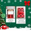 Christmas Gift Card Holder Book Xmas Money And Gift Card Sleeve Book Festive Greeting Card Organizer for Group Gifting And Personalized Wishes
