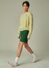 AGENT PEEK Agp Hemline V-Neck Knit Light Green