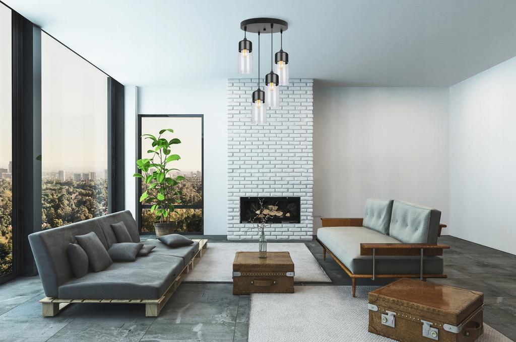 HANGING CEILING LAMP, GLASS PLAFON, LED LAMP