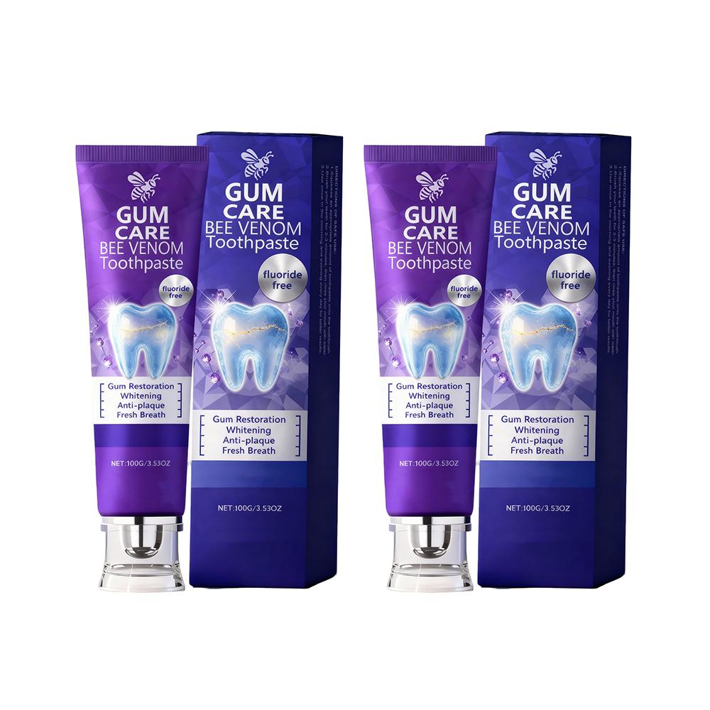 Bee Venom Dental Treatment Toothpaste, Natural Teeth Whitening Toothpaste, Fresh Breath, Natural Ingredients for Men and Women
