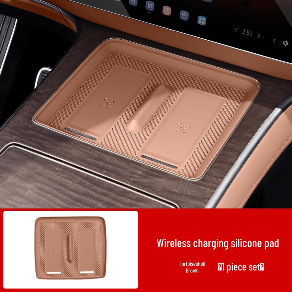 Nio ES9 Wireless Charging Silicone Pad - Anti-slip Center Console Accessory