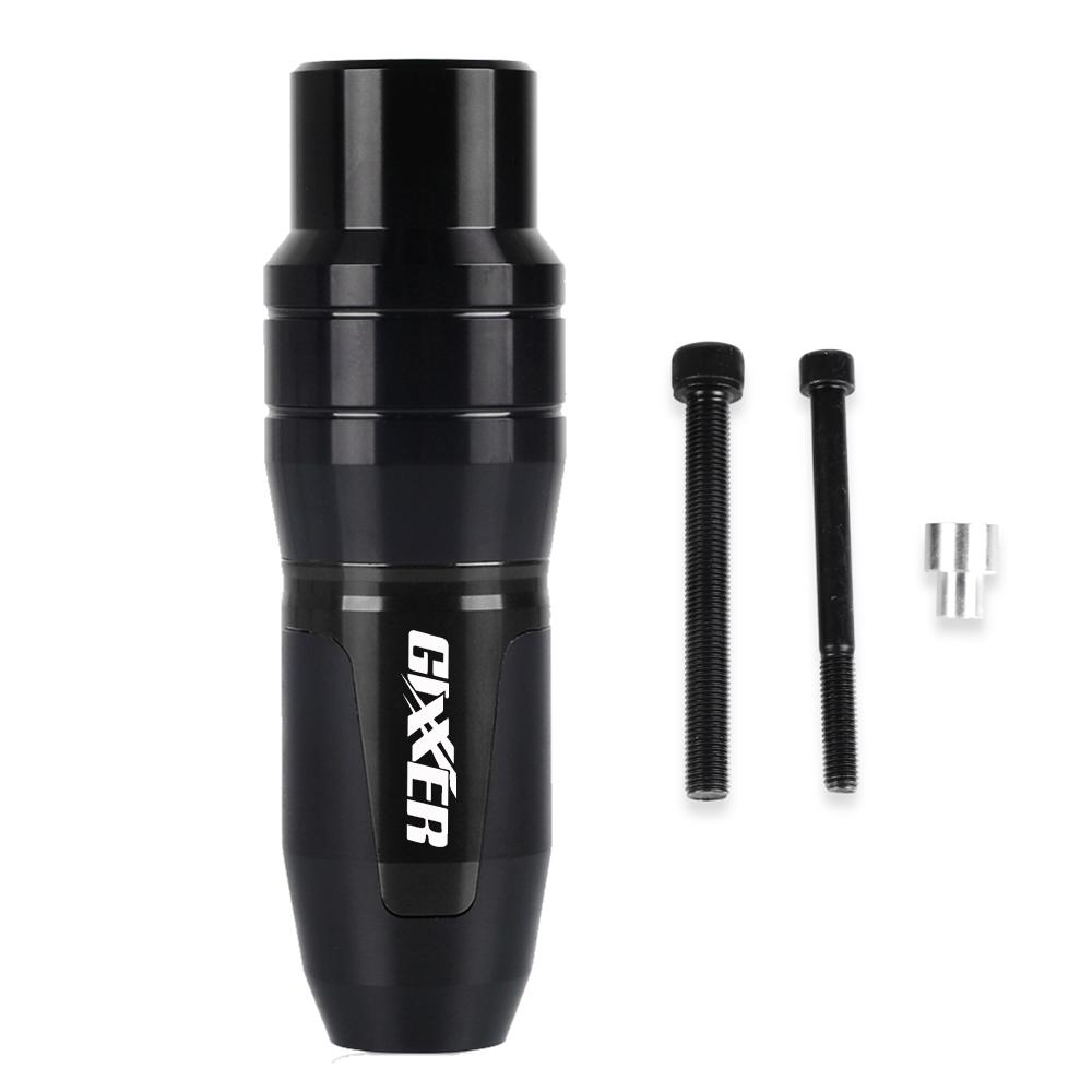 With GIXXER Logo CNC For Suzuki GIXXER 250 2023 Exhaust Frame Sliders Crash Pads Falling Protector Motorcycle