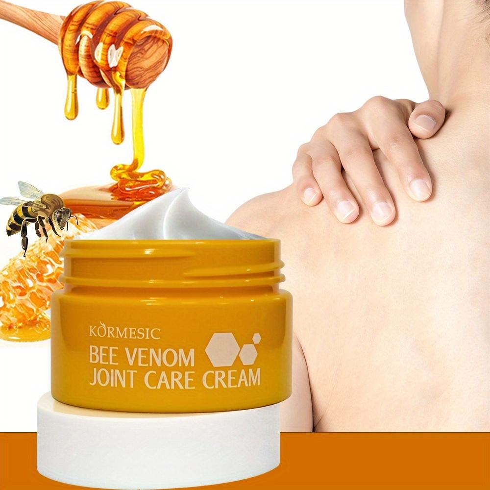 Bee Venom Joint Care Cream Fast-Acting Pain Relief Massage Balm for Arthritis Muscle Soothing Natural Formula