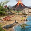 Realistic Mini Dinosaur Toy Set - T. Rex, Velociraptor, Triceratops, Mosasaurus, Ankylosaurus, Pterodactyl
