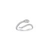 Ring Green-eyed Snake Ring Women's Fashion Personality Ins Wind Niche Opening Adjustable Ring