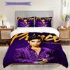 Prince Purple Passion Movie Collection Threepiece Set 1 Duvet Cover 2 Pillowcase Without Core Bedding Set Soft And Comfortable