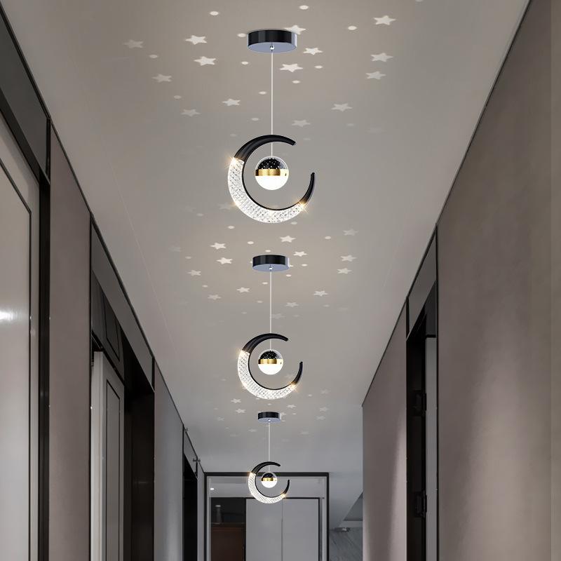 Home Decor Hallway Aisle Ceiling Light Entryway led Ceiling Lights Starry Atmosphere Ceiling Pendant Light Bedside Hanging Lamp
